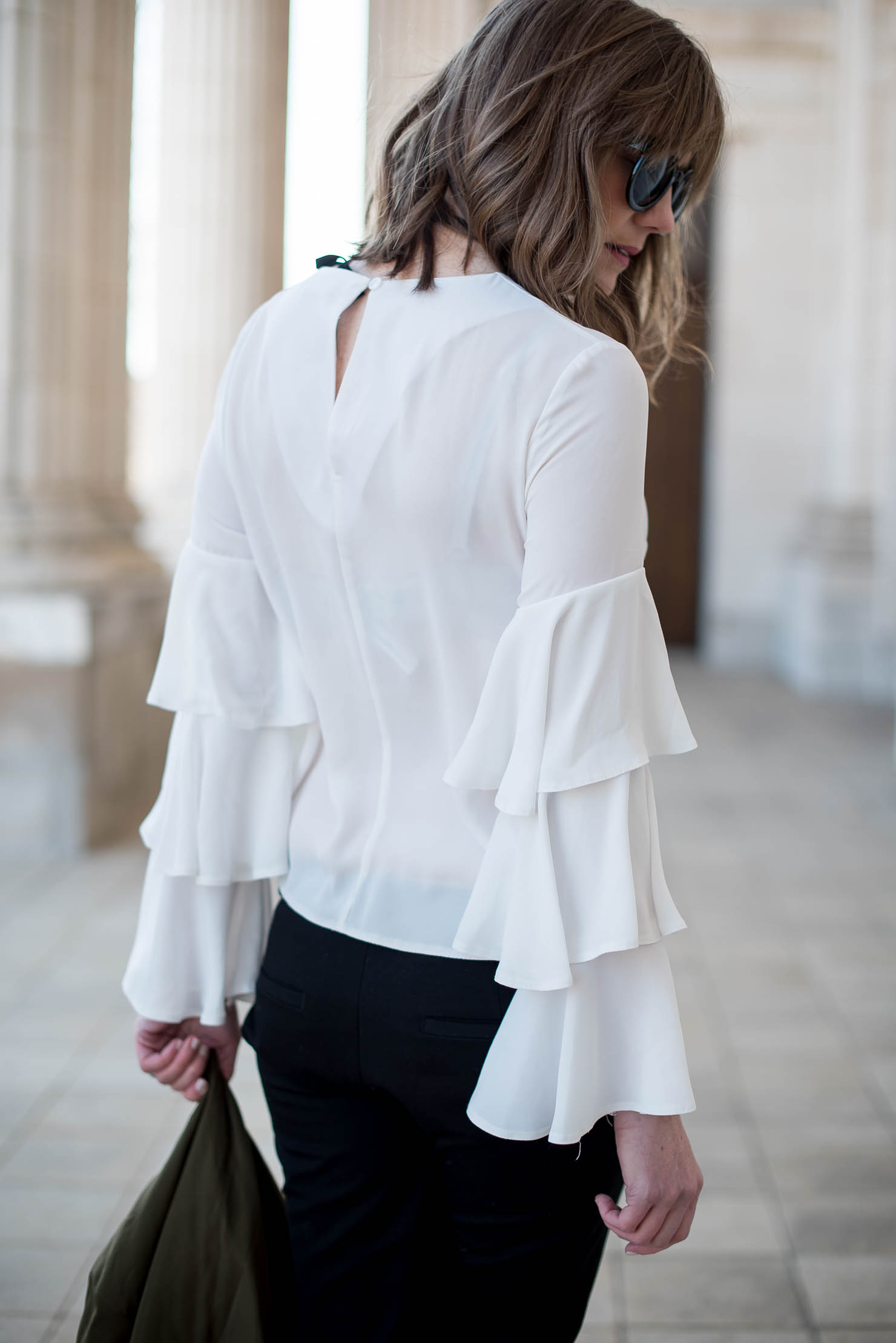 stying-a-ruffle-sleeve-blouse-springs-hottest-trend-bomber-jacket-spring-fashion-2017-zara-snakeskin-pumps-19