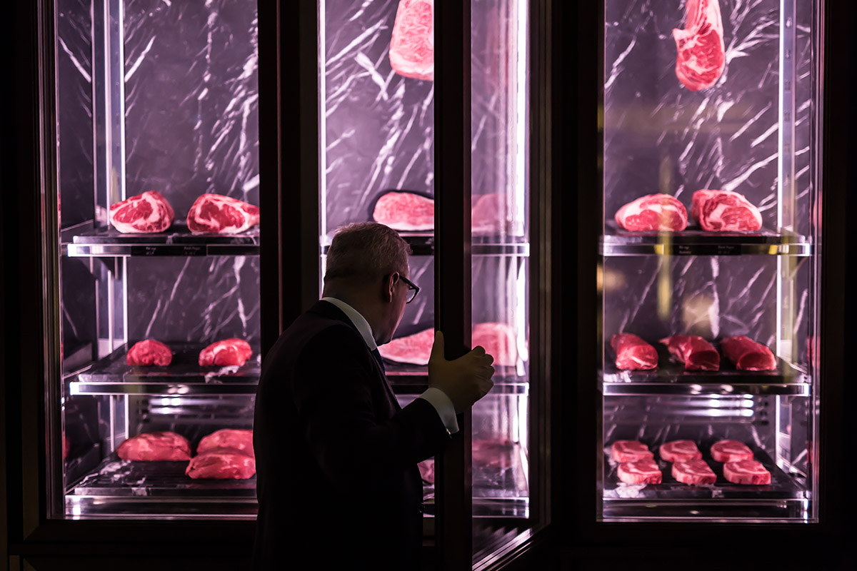 Butcher shop - by Adrien Daste