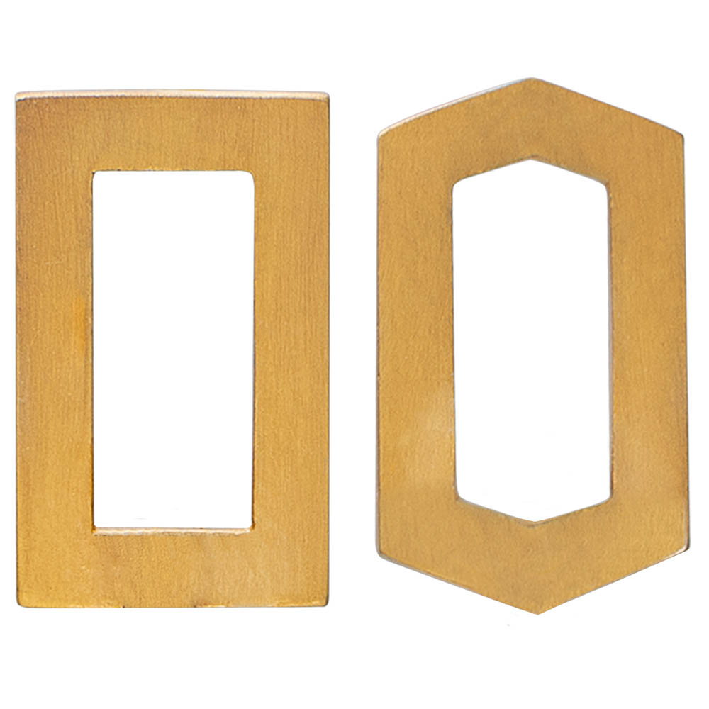 MOTIF collection_IDOL Earrings_Gold Matte 9k_GP402557