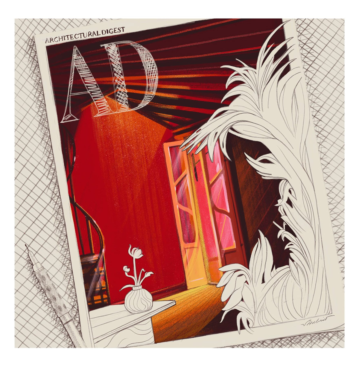 ARCHITECTURAL DIGEST COVER