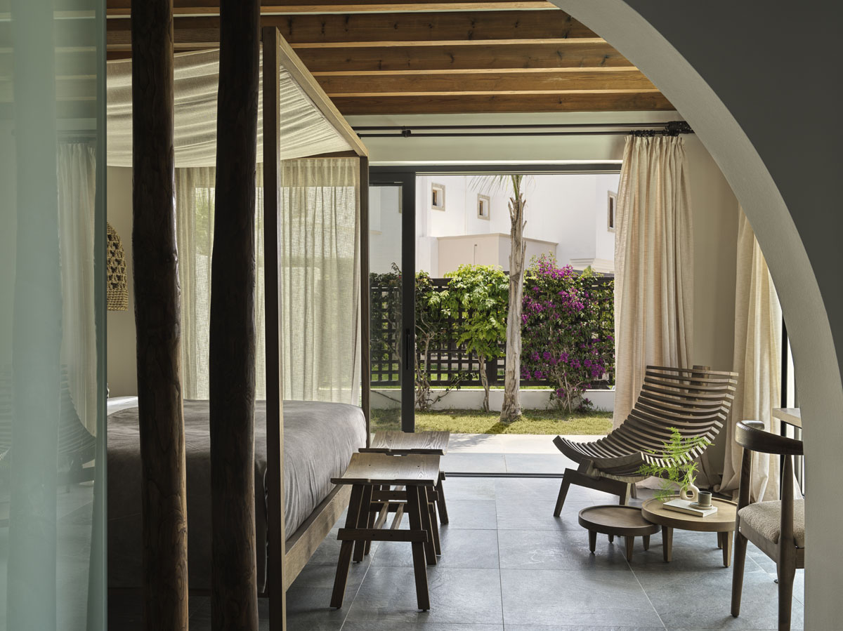 4a Bohemian One Bedroom Suite Private Pool bed
