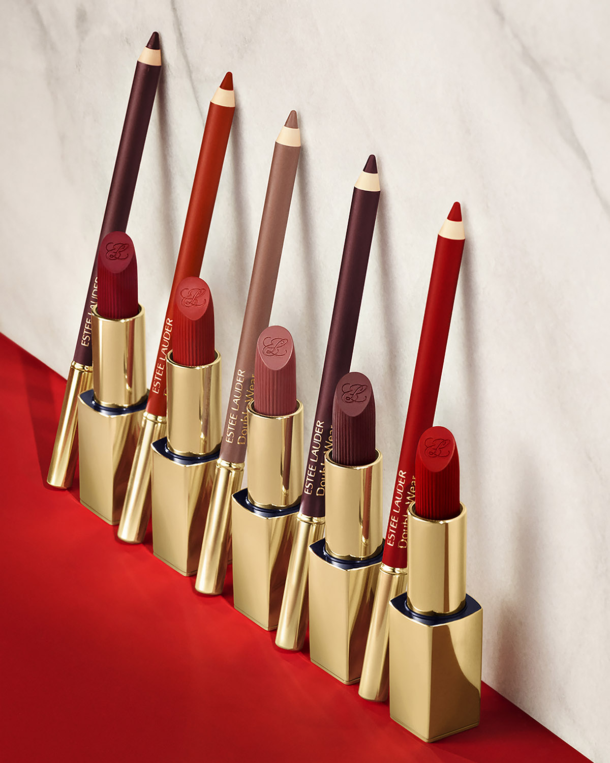 Emerald_Pure Color Lipstick & Double Wear Lipliner