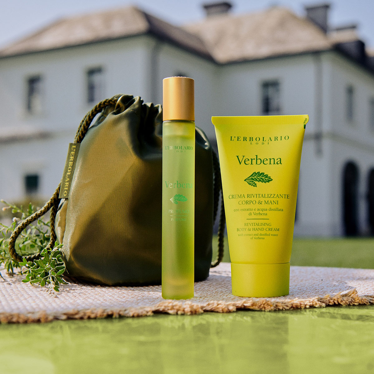 L'Erbolario_Verbena_Beauty bag15ml Perfume+ 75 ml Body Cream