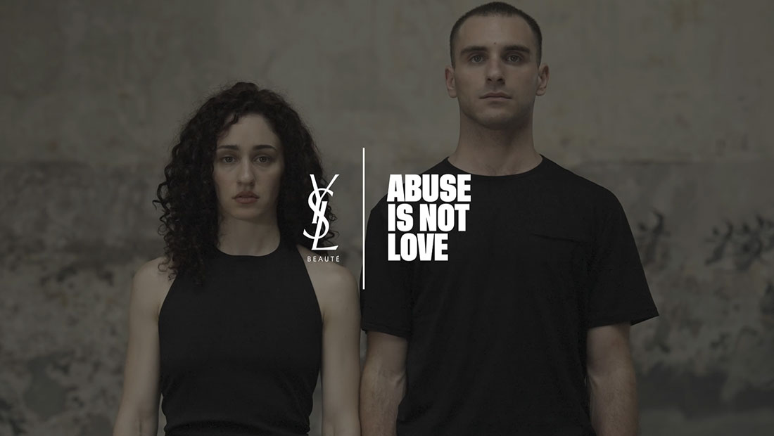 Abuse is Not Love YSL Beauty 